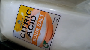 Citric Acid Anhydrous (Sour Salt / Lemon Salt)(Foodgrade) - Bundles 1kg / 2kgs / 3kgs