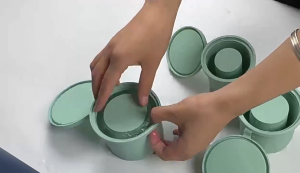 แม่พิมพ์ น้ำแข็งซิลิโคนสําหรับ แก้วเก็บความเย็น 24-30-40 Oz ที่ทำน้ำแข็ง Tumbler Hollow ทรงกระบอก Ice Cube ถาดน้ำแข็ง