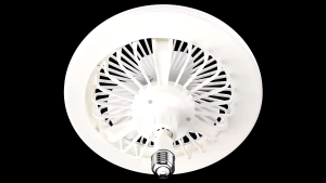 Modern LED Ceiling Fan Light Remote Control Dimmable Adjustable 3 Colors &3 Wind Speed E27 Bedroom 30W with Aromatherapy