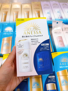 Set Chống Nắng Anessa Day Serum 30ml + Gói Serum Dưỡng Da Phục Hồi Da Sau Nắng Night Sun 4ml