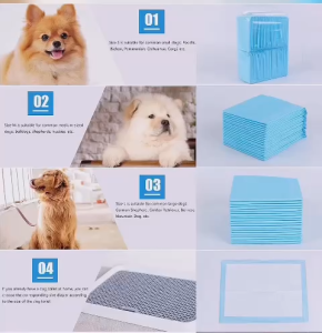 1PCS Super Absorbent Pet Diaper Cat Training Pee Pads Disposable Healthy Nappy Mat Cat Rabbit Quick-dry Surface Mat