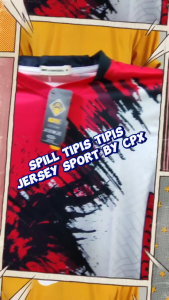 Jersey CPX Indonesia Futsal Sepak Bola Baju Lari Lengan Pendek Pria Premium