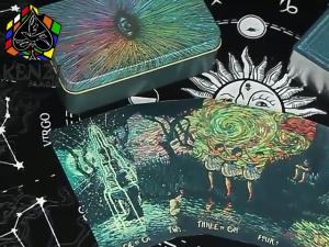 Kartu Tarot Prisma Vision Kemasan Kotak Besi