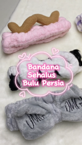 Bando Cuci Muka Bahan Handuk Tebal Ala Korea THICK HEADBAND