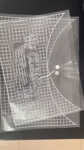 Xấp 12 Cái Bìa Nút Nhựa A4/F4 My Clear Bag Bìa Sơ Mi PP Dày Trong Suốt Bảo Vệ Tài Liệu Không Thấm Nước