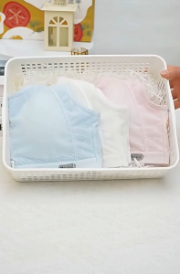 Áo lót bé gái dạng lưới đệm liền thoáng mát Áo ngực học sinh cấp 2 cấp 3 Áo chip nữ sinh 27-53kg BRA07