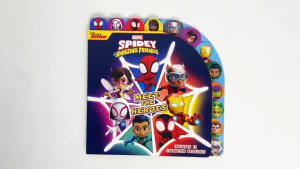 Marvel Spidey & Amazing Friends Meet The Heroes Tabbed Board Book For Kids