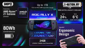 Asus ROG Xbox Ally X | Xbox Ally X High-Performance Handheld Gaming Console | 2 Years Asus Warranty