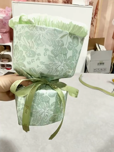 Flower Wrapping Cellophane Kertas Buket Polos Bunga Bouquet Ecer KB6321