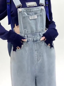 (PROMO CUMA 40RBAN) Overall Kaki Lebar Longgar Pinggang Tinggi Gaya Korea Wanita-Celana Kodok Jeans Wanita// FLOW OVERALL JUMPSUIET WANITA//BAJU KODOK PERMPUAN/PAKAIAN WANITA KEKINIAN/JUMPSUITE WANITA JEANS TERBARU 2024