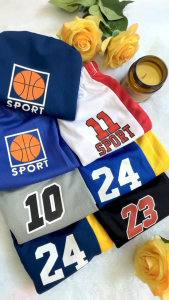 Kids Boy Girl 6M-10Y Jersey Sport Pants Seluar Pendek