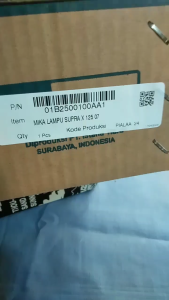 Mika Kaca Lampu Depan Reflektor SUPRA X 125 BATMAN 2007 2008 2009 2010 2011 2012 2013 Merk Win