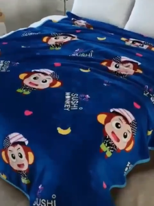 ผ้าห่มนาโน ผ้าห่ม ขนนุ่ม ห่มได้2คน ขนาด 180x200 cm พร้อมส่งไทย