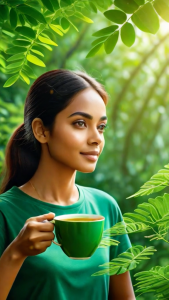 Pure Moringa Tea helps in Boosting Energy Immunity and Alleviate Health (20 Sachets)