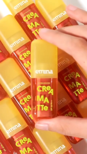 EMINA CREAMATTE Lip Cream no 1-19 | Cream Matte Lipcream Mate (BPOM)