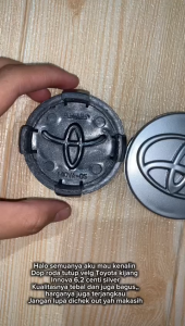 Dop Roda Tutup Velg Toyota Kijang Innova 62 Cm Silver