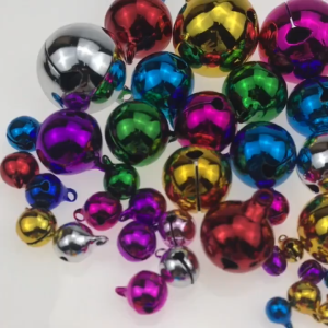 ONE-C1154 Lonceng Warna Warni 12MM Serbaguna / Krincingan Kalung Kucing Kelintingan Lonceng Kuningan