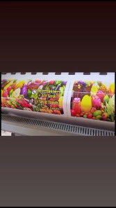 Spanduk Banner ES DURIAN BISA REQUEST