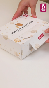 Mamabear Baby Disposable Bibs 20pcs BPA FREE  Washfree Waterproof Baby Travel Dining Out Bibs