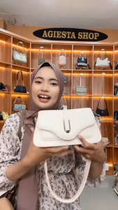 Agiesta tas Kulit Selempang Wanita Verina Slingbag wanita