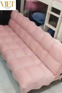 Ghế Sofa bed  sofa giường 1m8  ghế sofa bed bọc vải nhung siêu sang - bảo hành 12 tháng