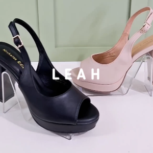 Nicholas Edison Heel Leah Sandal Platform Block Heels Terbaru