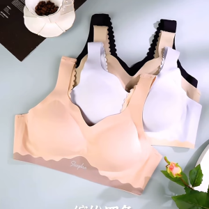 EA13 Build-In Thailand Latex Seamless Non-Wired Push Up Bra