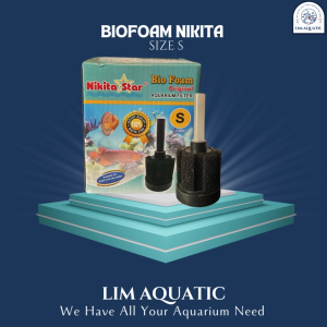 Bio Foam Filter S / Bio Sponge mini filter Aquarium / Biofoam Nikita Star
