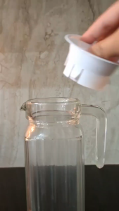 (COD) TEKO MINYAK KACA 1 LITER TEKO JUG PITCHER SERBAGUNA 1 LITER