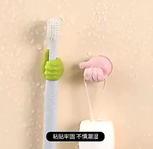 Klip Holder Serbaguna Bentuk Jempol Kait Gantung Mini Dinding MLH J30