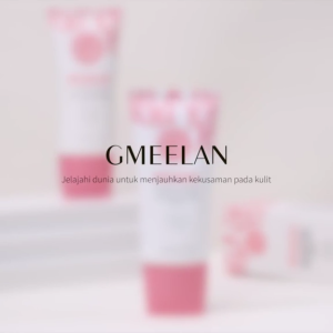 [Original] GMEELAN Peach Niacinamide Whitening Serum Cream  Kulit [nasa grosir]