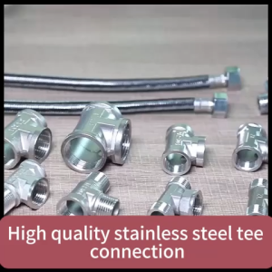 Stainless External Docking Hardware Pipe Fittings Home Installation Thread Elbow Joint with Internal Thread