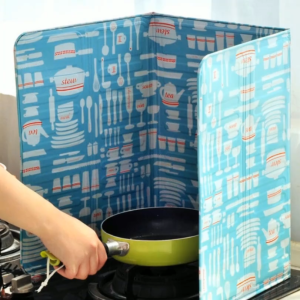 [SG] Aluminium Screen Foldable Plate Frying Oil Baffle High Temperature Resistant cooking windproof