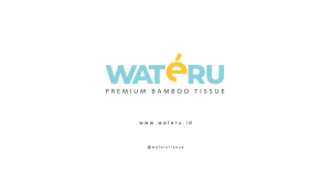 Wateru Premium Bamboo Facial Tissue Kualitas Tinggi Tidak Mudah Sobek Kuat