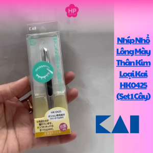 Nhíp Nhổ Lông Kai HK-0425 ( 74997 - 1 Vỉ 1 Cái )