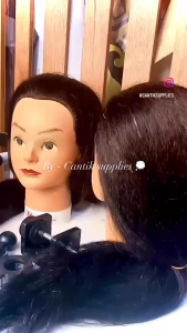 Latihan Sanggul Potong Manequin Shilla HK-93 BONEKA