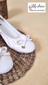 DALLEYA COLLECTION - Mochimochi Sepatu Wanita Flatshoes Balerina / Teplek Kerut Casual Real Pict by lily shoes