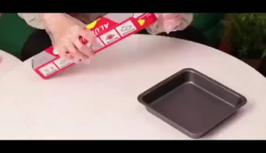 🇲🇾 5M 10M Kitchen Baking Diamond Aluminium Foil Cooking Freezing Wrapping Storing Catering Kertas Pelapik Masak Ikan BBQ