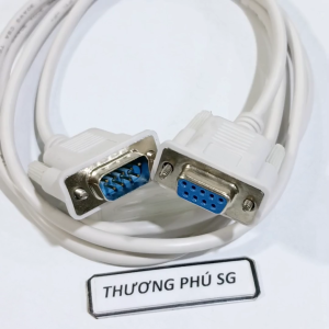 Cáp nối dài Com 9 (DB9) dài 1.45M / Cáp đầu Com 9 Kim Đực (DB9M) ra Com 9 Lổ Cái (DB9F)
