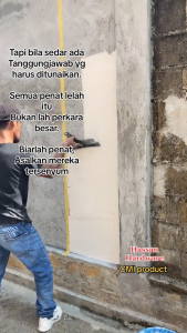 Kape Stainless Side Scraper Sekrap Stainless - 30cm