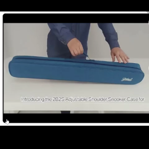 Tas Billiar C-1904 BULL 2X2 Cue Case 2Butt 2 Shaft Canvas dengan Ketahanan Air