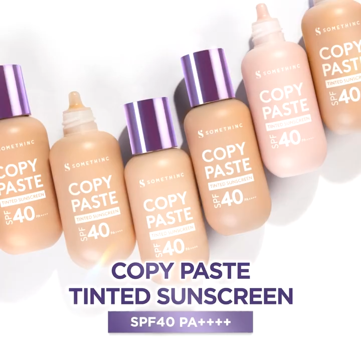 SOMETHINC Copy Paste Tinted Sunscreen SPF 40 PA++++ - Skin Tint 10ml | 50ml