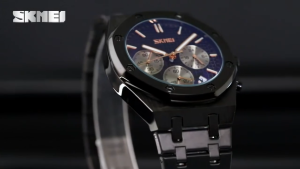 Jam Tangan Pria Stainless Fashion Formal SKMEI 9296 Original Anti Air