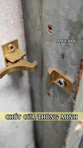 Chốt cửa an toàn kim loại cao cấp