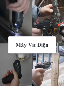 47/15Máy Bắt Vít Cầm Tay Máy Khoan Pin Mini Bắt Vít Đa Năng Gia Dụng Thông Minh ASAKI