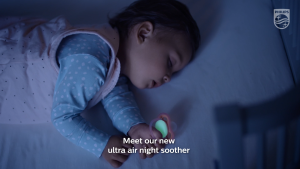 Philips Avent Soother Air Nighttime 6-18M SCF376/14 Pacifer Empeng Dot Bayi