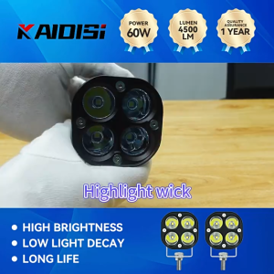 (Sepasang) Lampu Kerja LED Otomotif 3 inci 40W (Kuning)