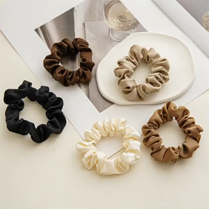 Mini Scrunchies Hair Accessories Lady Ponytail Elastic Hair Ropes Women Fashion Hair Accessories