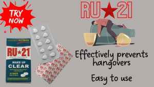RU-21 WAKE UP CLEAR HANGOVER RELIEF 20 TABLETS