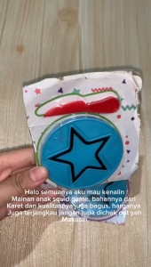 Mainan Anak Squid Game Cake Potong Dalgona Lucu Murah